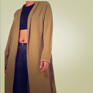 Plus size Waterfall Duster Coat